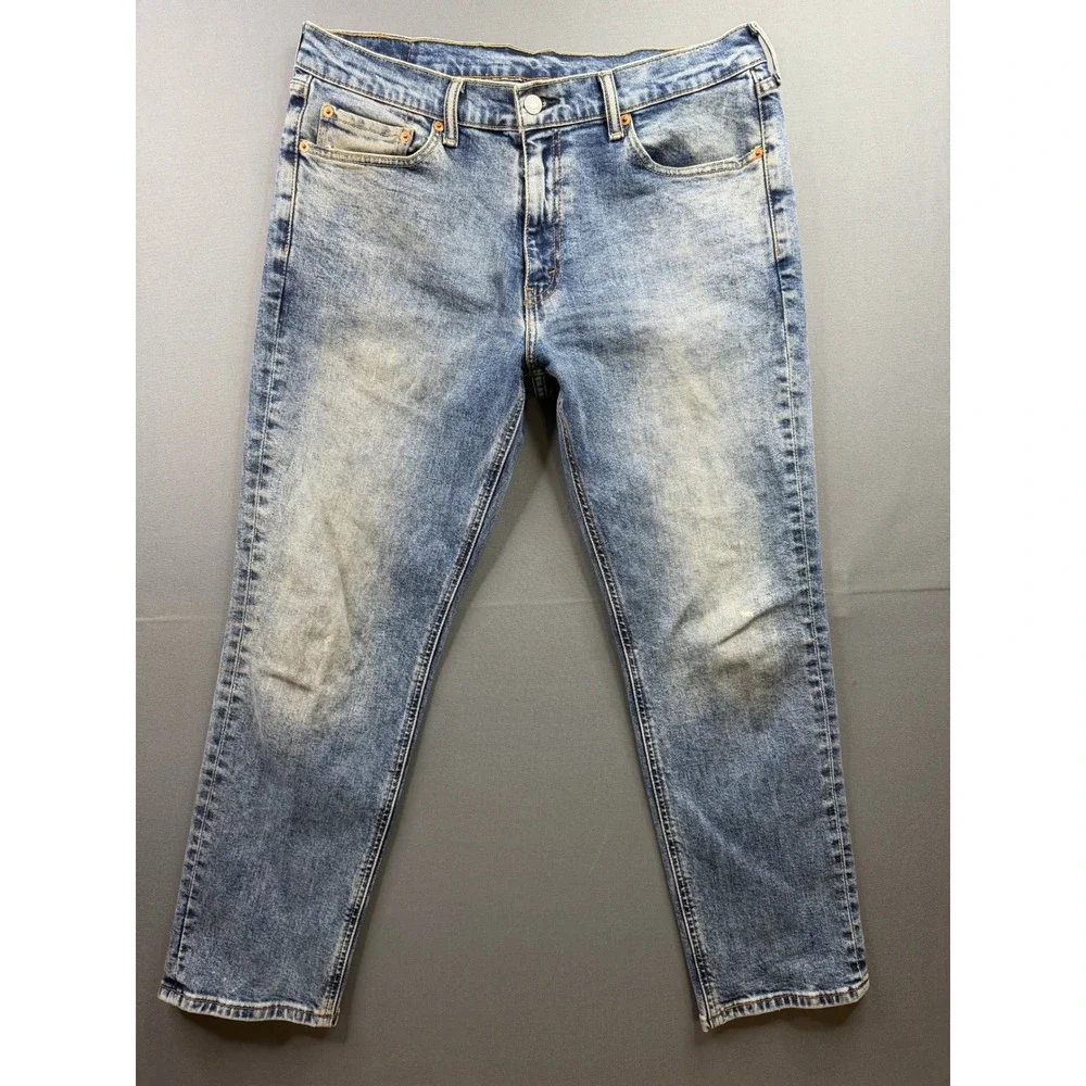 Levi's 511 Slim Fit Jeans Mens Blue Light Wash‎ Denim 34x29